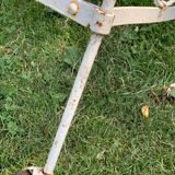 Child bench in ideal wrought iron garden