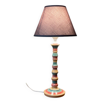 Lampe en céramique par 0. corro vintage