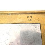 Brutalist Tray Signed "David Marshall" in cast iron