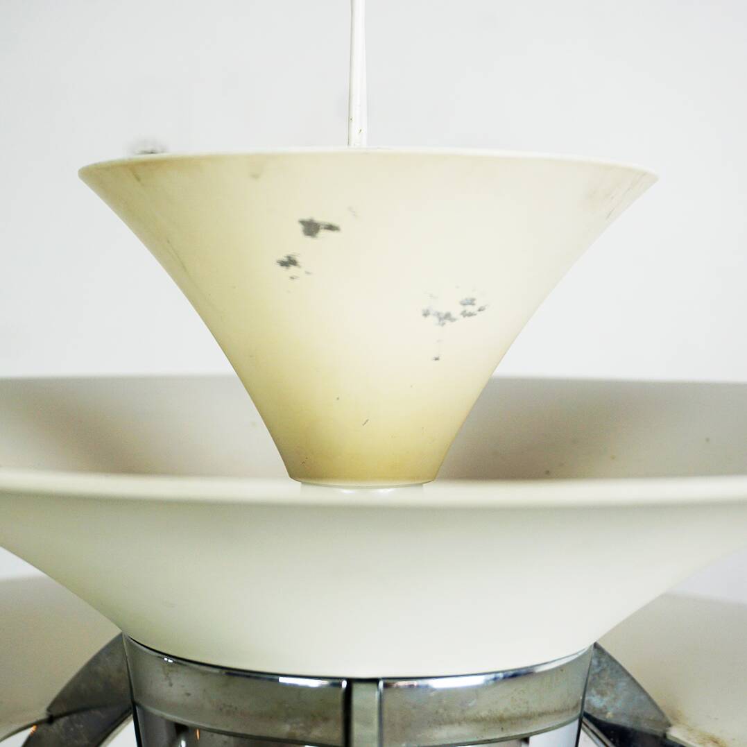 White Snowball pendant lamp by Poul Henningsen for Poulsen, Denmark