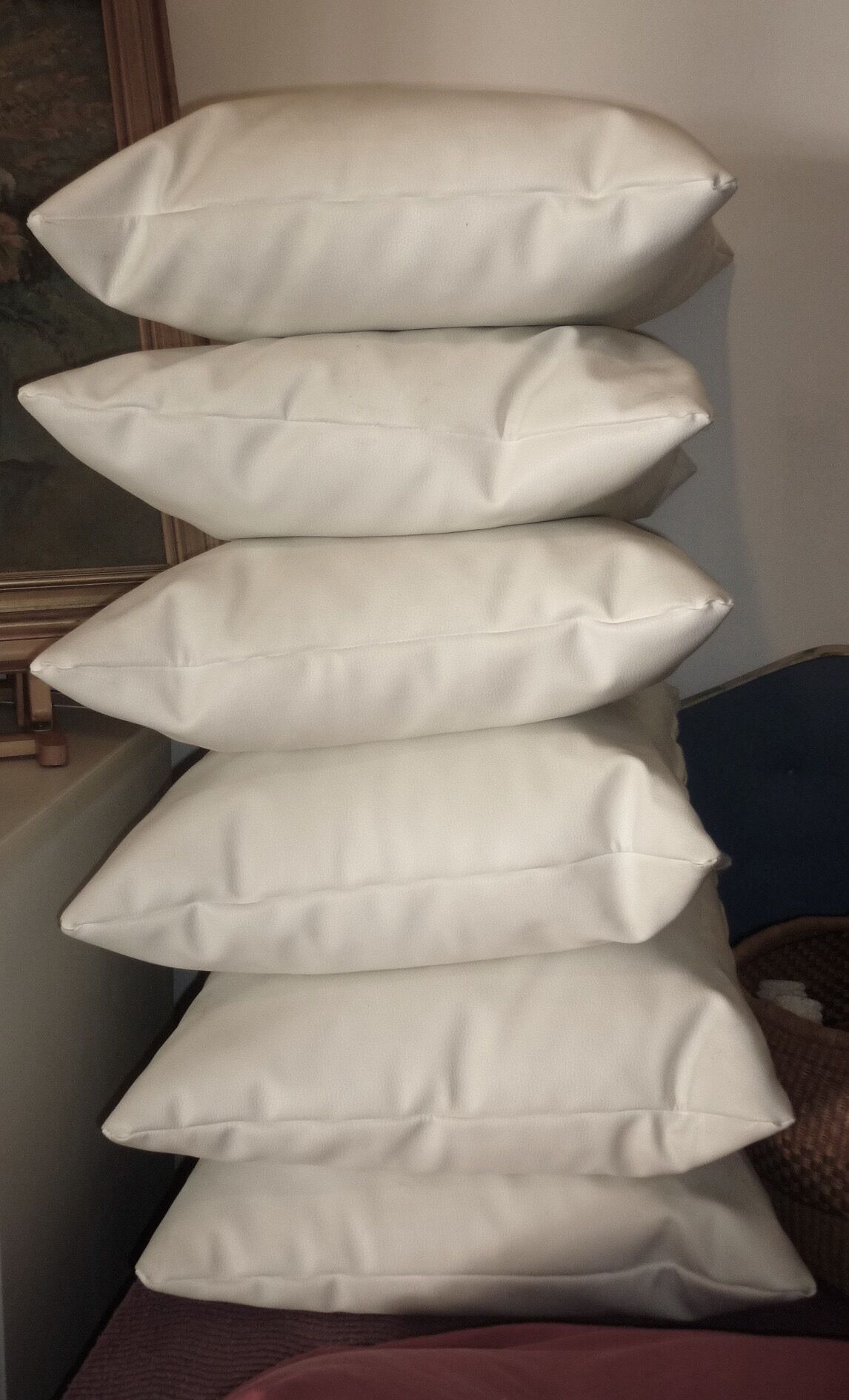 Coussin blanc