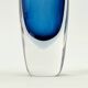 Signed Large Scandinavian Glass Vase by Vicke Lindstrand for Kosta, 1960s