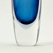 Signed Large Scandinavian Glass Vase by Vicke Lindstrand for Kosta, 1960s