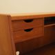 Teak secretary, Danish design, 1960s, Arne Wahl Iversen, Vinde Møbelfabrik
