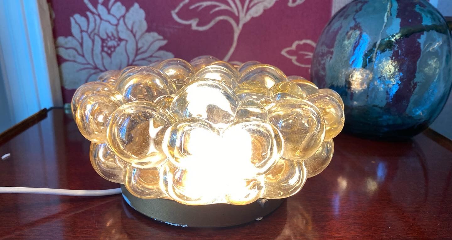 Bubble lamp by Helena Tynell for Glashütte