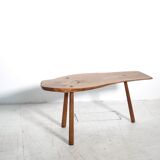 Brutalist tripod side table