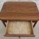 Chic 1930s Art Deco wooden pedestal table