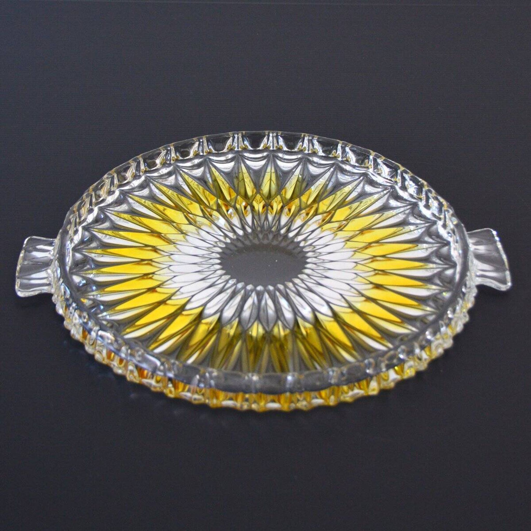 Plat à tarte de Walther Glass vintage 1960