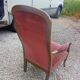 Fauteuil voltaire ancien.