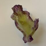 DAUM - Small Iris (Violet) ring cup or cup