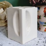 White cubic Digoin carafe