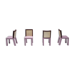 4 chaises design Sottsass