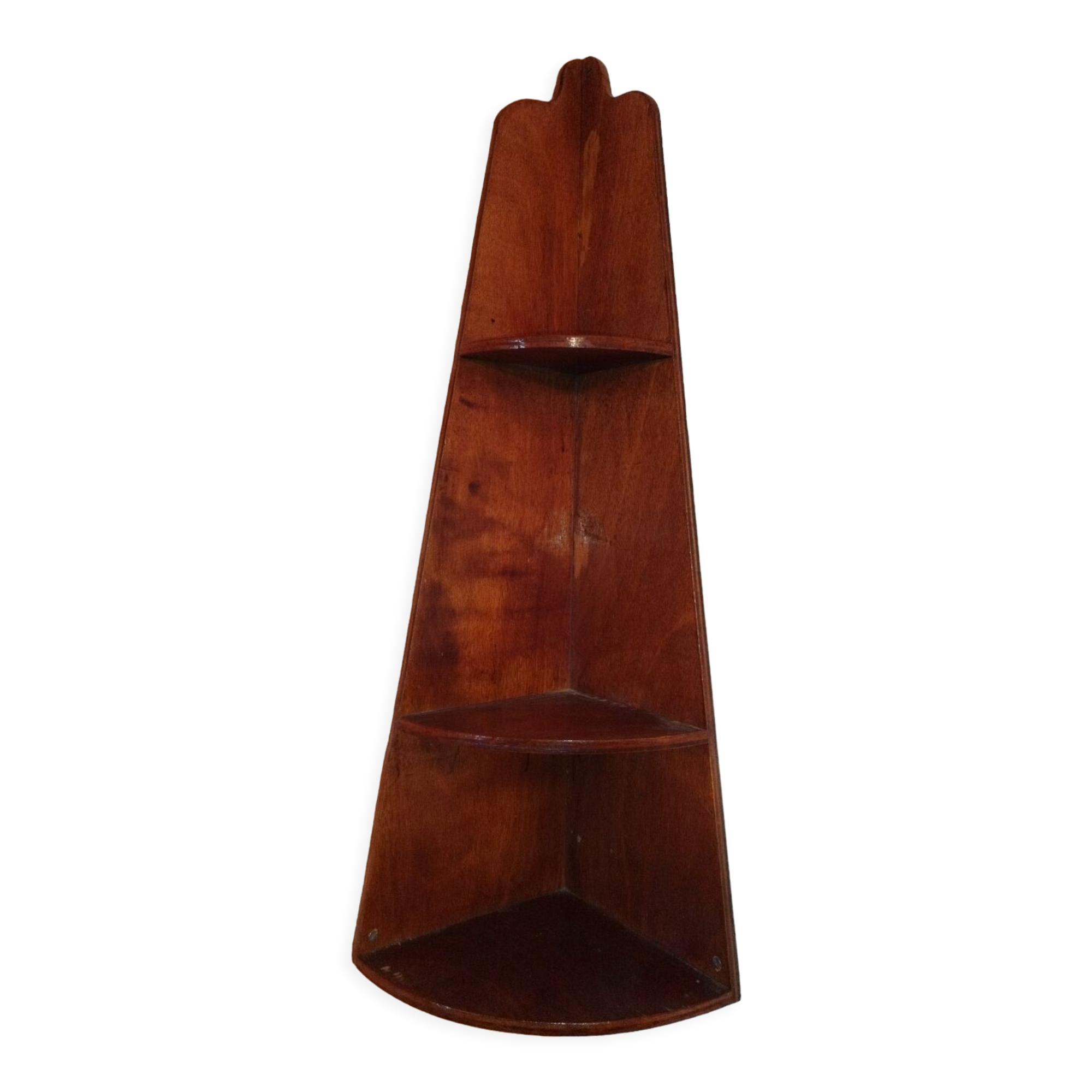 Corner shelf to hang wall