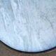 High table old hot water bottle Louis XVI style marble top
