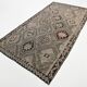 5x10 Long Wide Brown & Cream Kilim Rug, 151x286Cm
