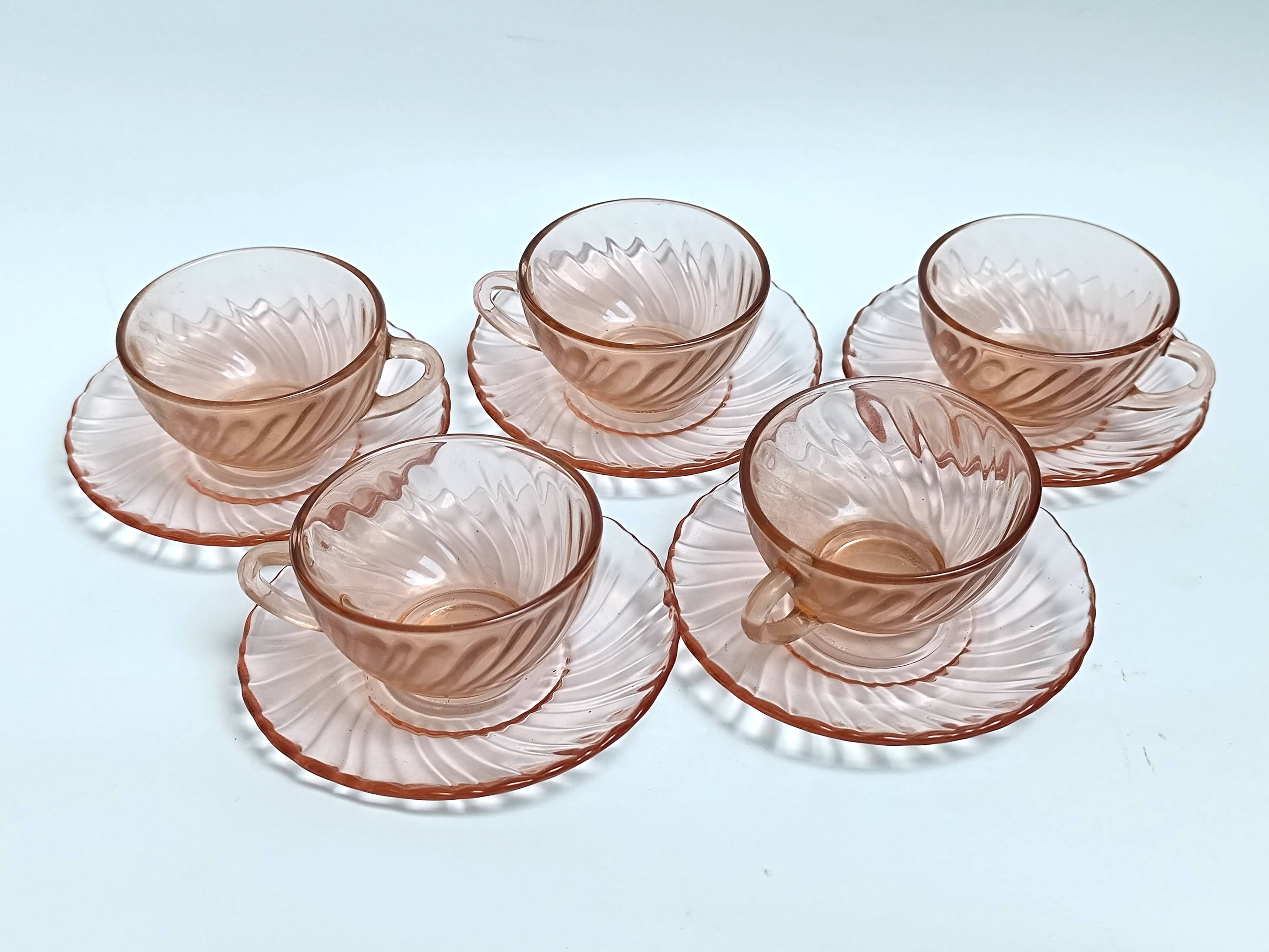 Luminarc Rosaline espresso cups