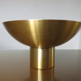 Table lamp in gilded aluminum edition sce 1970