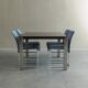Dining table by Giovanni Offredi for Saporiti