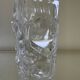 Solid Sèvres crystal vase from the 1950s
