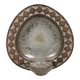 Wall-mounted candlestick in grayish colors, Danish and from the 1970s-80s.