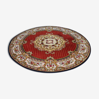 Round wool rug 200cm