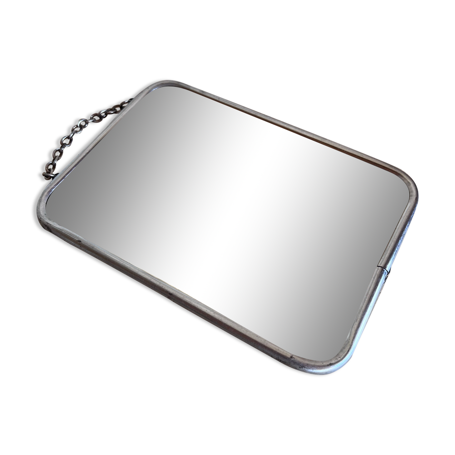 Barber mirror to hang