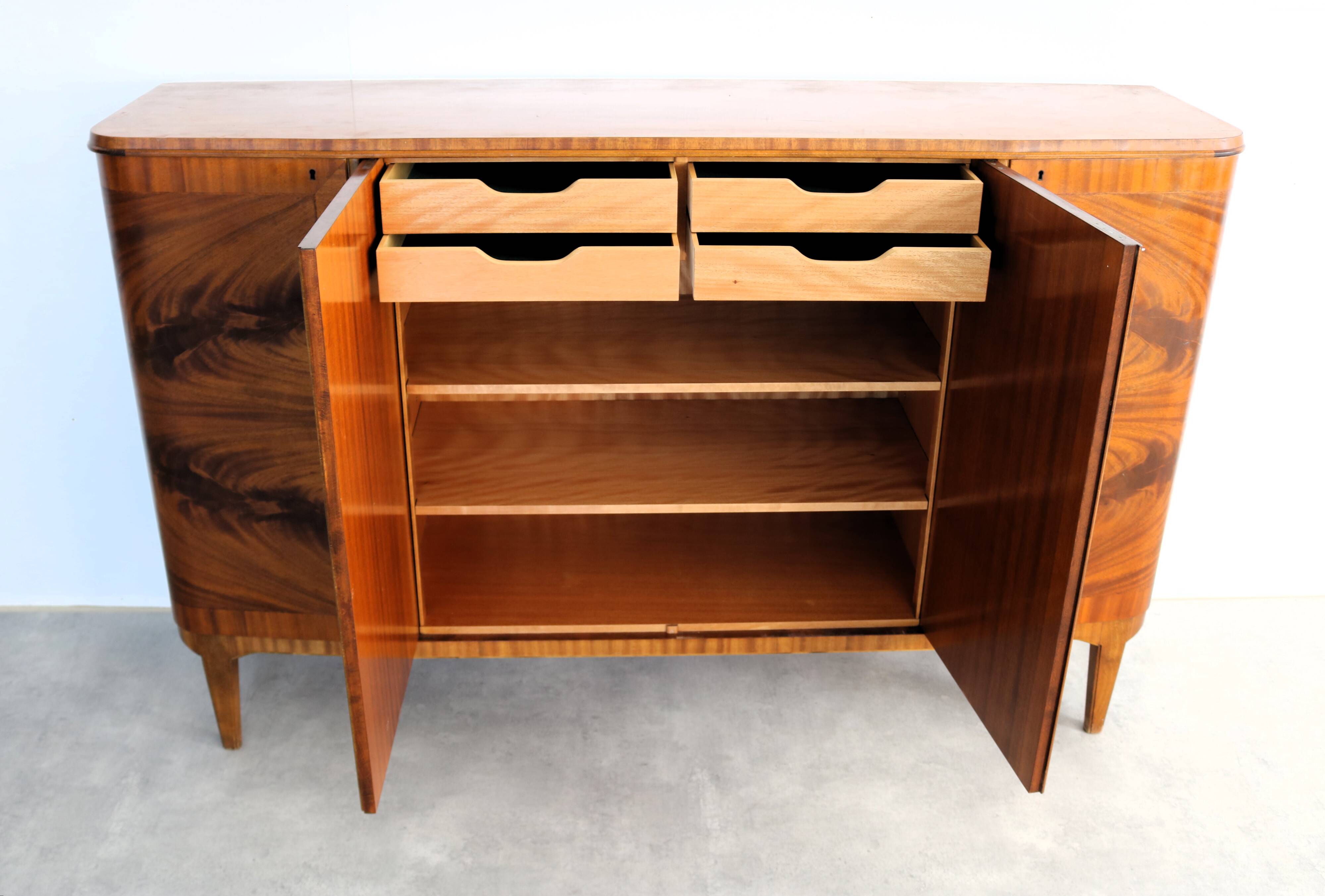 vintage wall cupboard | highboard | 60s | Sweden