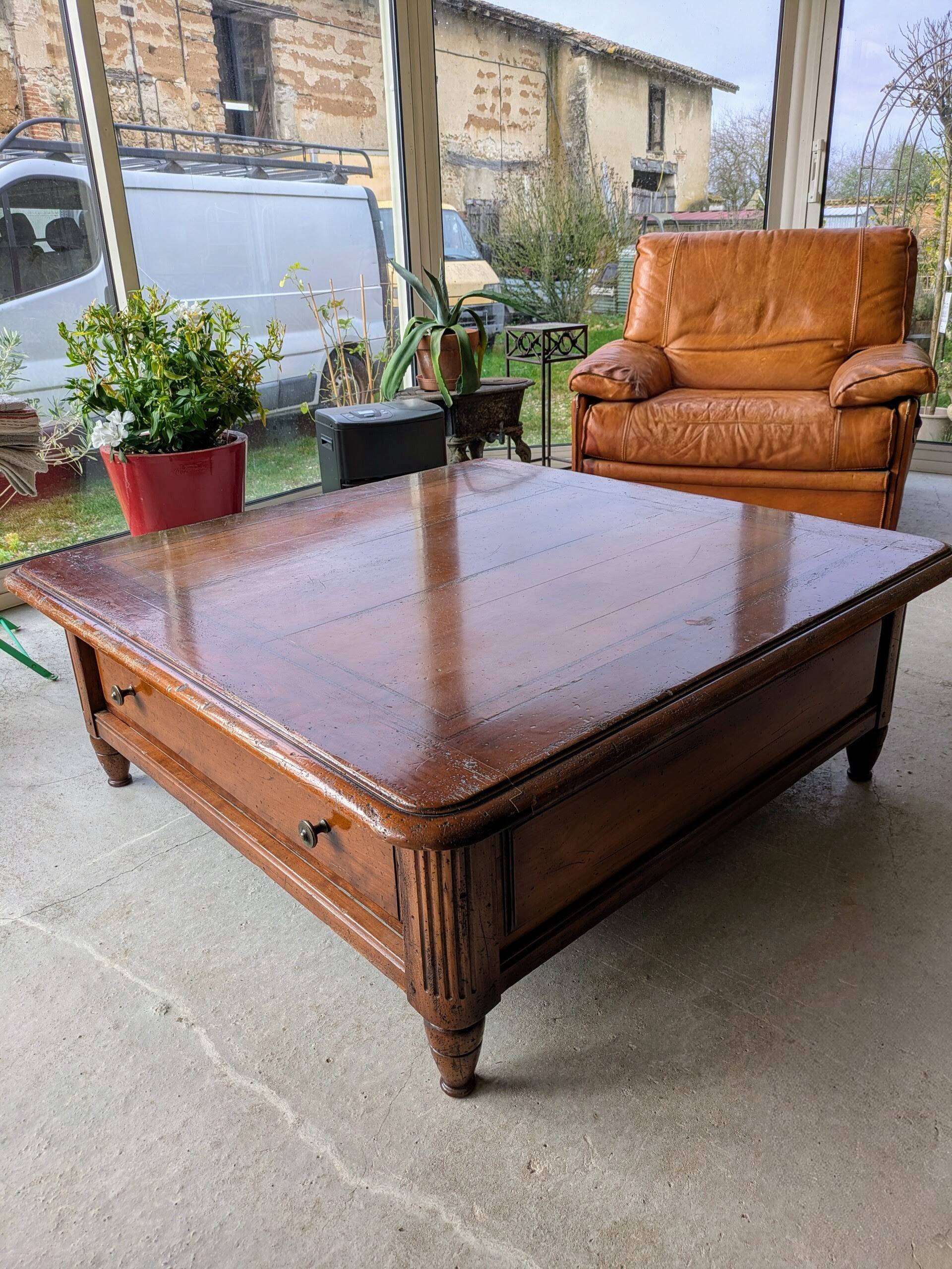 Table rectangulaire richelieu