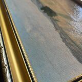 Painting HSP Georges MJ GIRARDOT (1856-1914) "Landscape" 1905