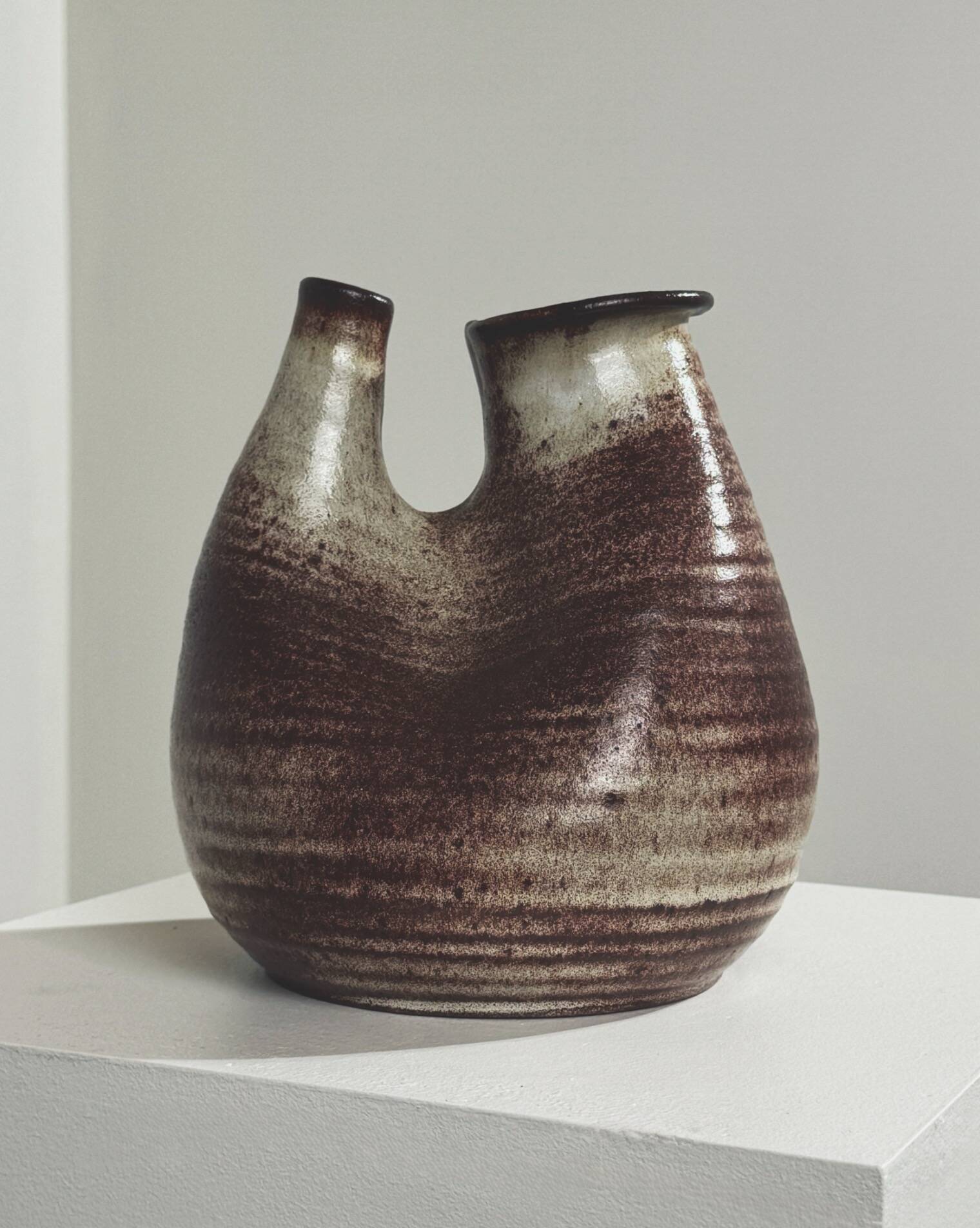 Rare Accolay zoomorphic vase, 1950