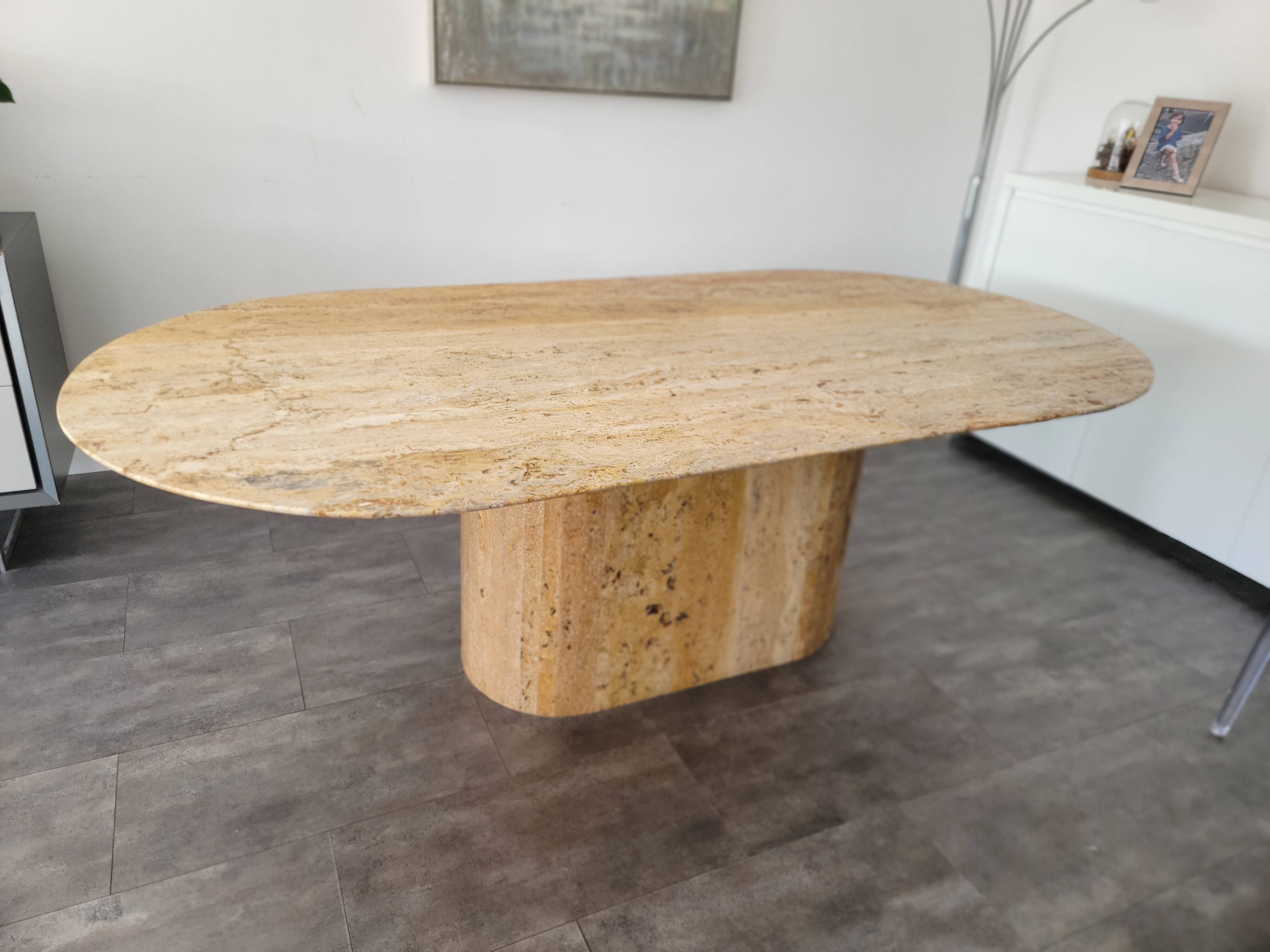 Marble dining table