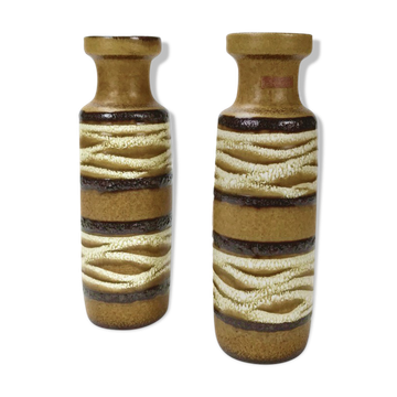 Duo de vases Scheurich couleurs d'automne