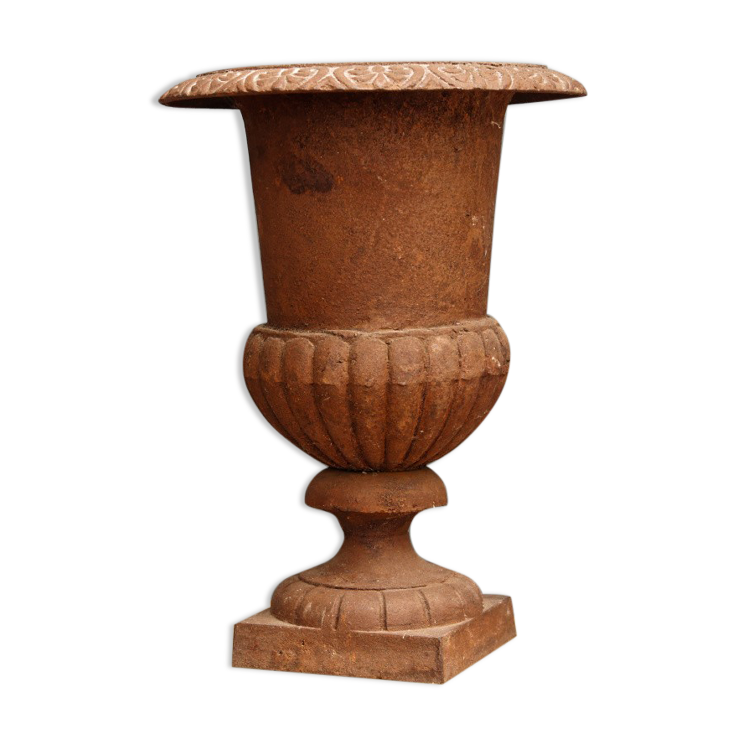 Ancient Medici vase in cast iron