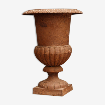 Ancien vase Medicis en fonte