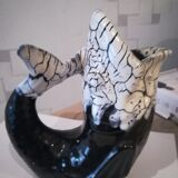 Old vintage fish shape pitcher