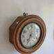 Large clock beginning of the century 1920 bistro or grocery store, old