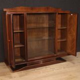Italian showcase in wood from 20th century