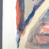 Bram VAN VELDE, Untitled, 1968. Original lithograph signed in pencil