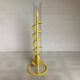 Large yellow spiral candlestick