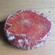 Red marble paperweight ashtray