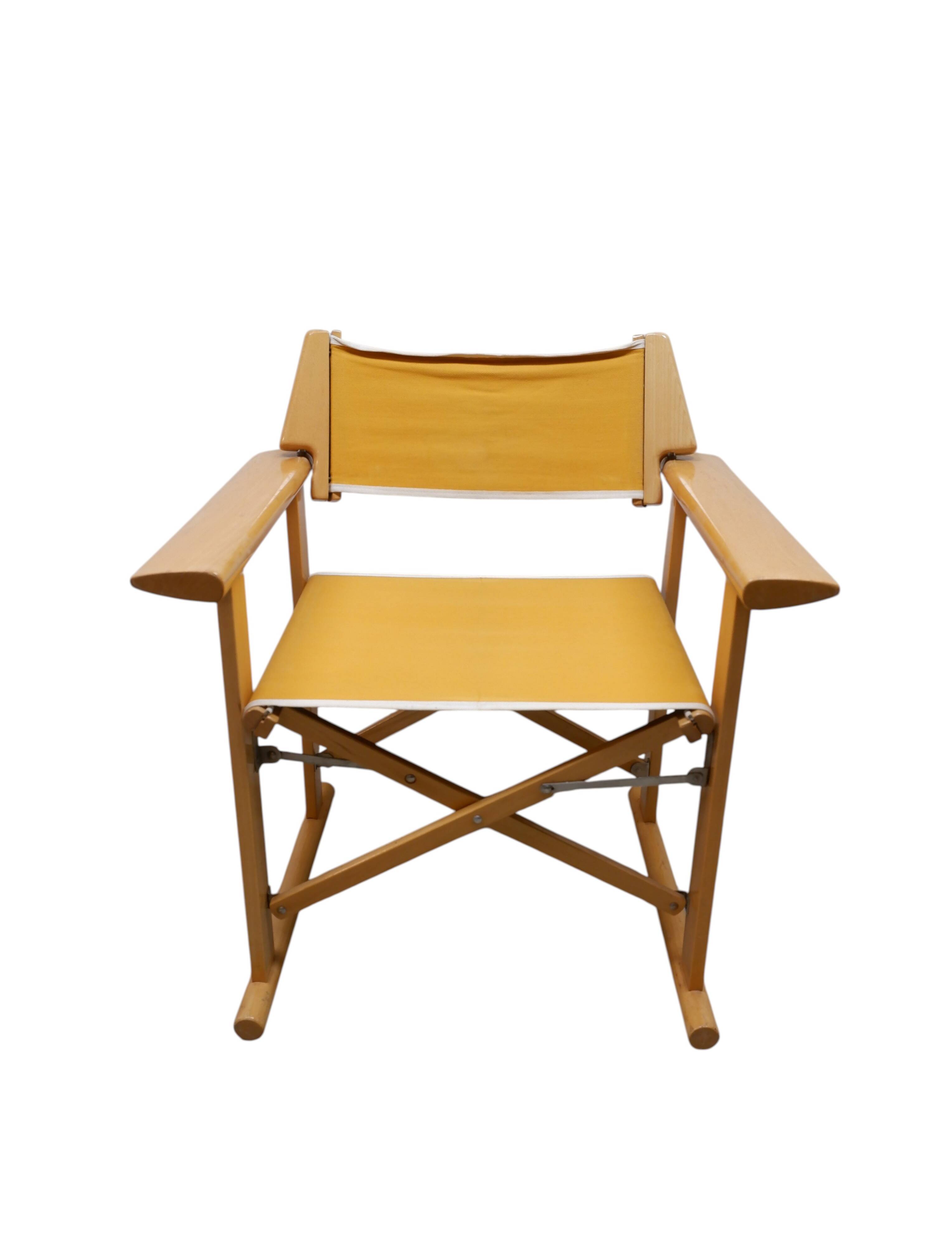 Folding armchair by Carlo Hauner for Fratelli Reguitti