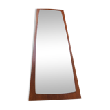 Scandinavian teak mirror 60s