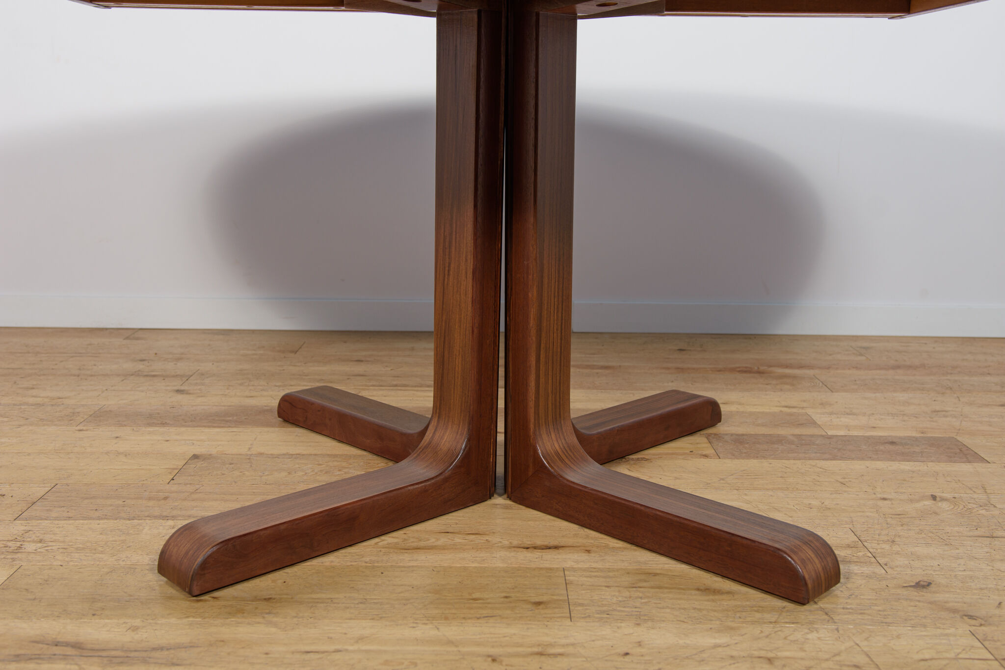 Mid-Century Oval Rosewood Extending Dining Table by Skovby, Denmark, 1960s
