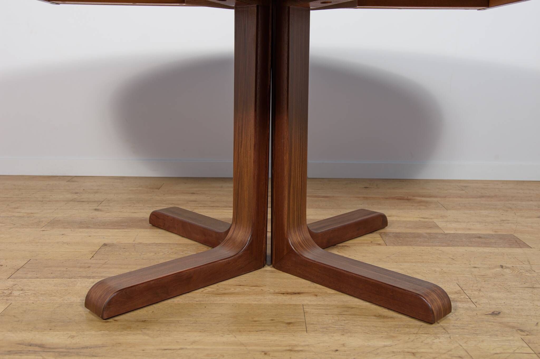 Mid-Century Oval Rosewood Extending Dining Table by Skovby, Denmark, 1960s