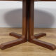 Mid-Century Oval Rosewood Extending Dining Table by Skovby, Denmark, 1960s