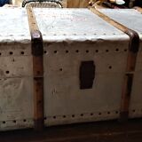 Vintage officer's trunk case