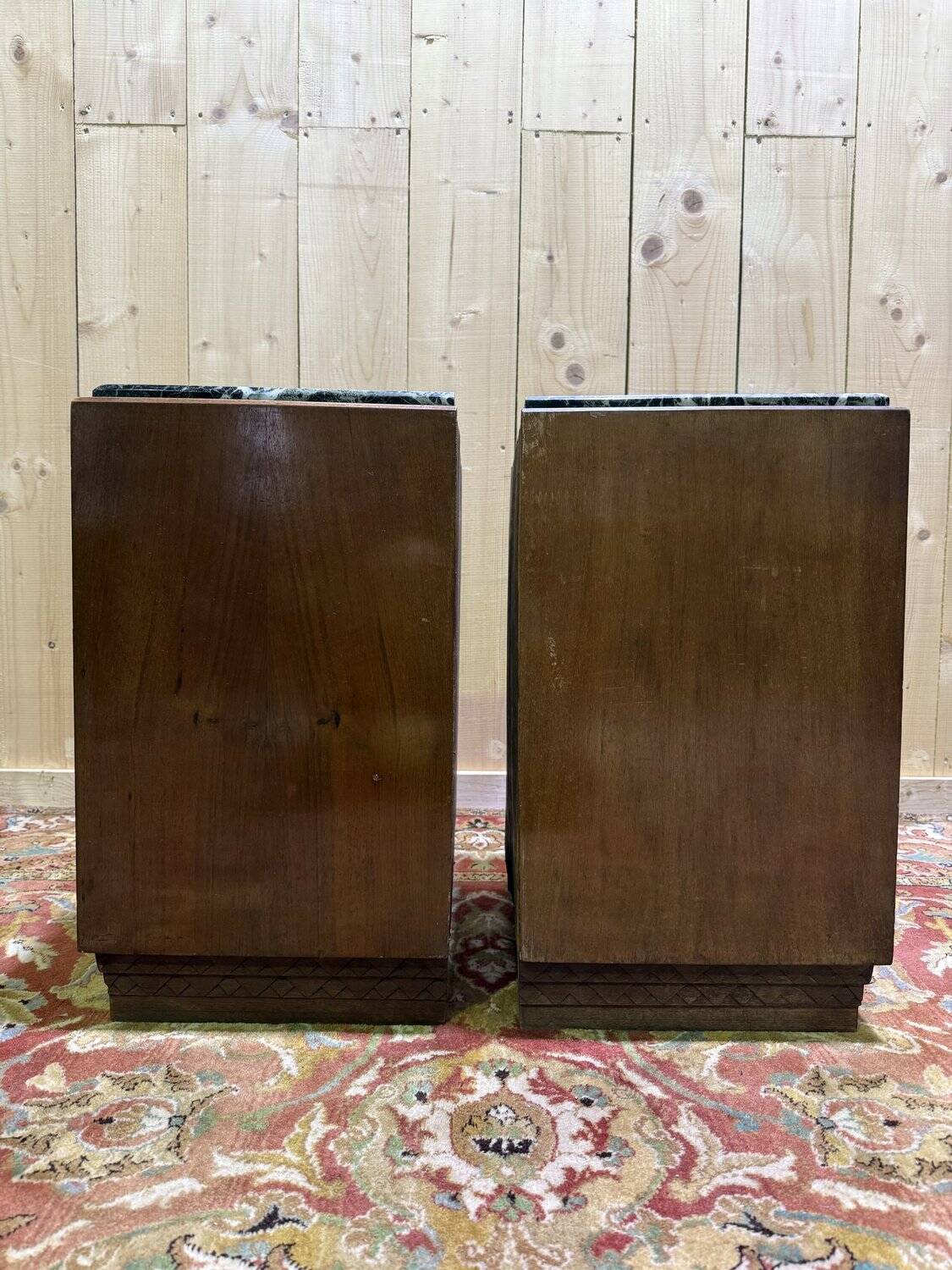 Pair of Art Deco bedside tables