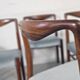 6 Scandinavian chairs in rosewood by Kai Lyngfeldt Larsen