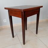 Solid oak table early XXth