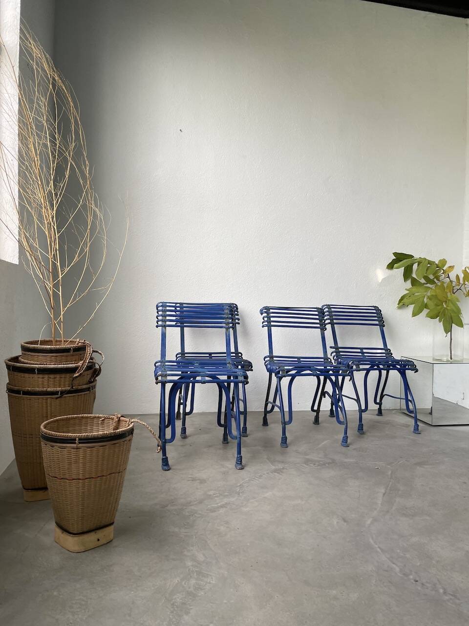 Series of 4 Arras chairs 1900